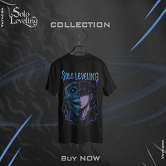 Half Monster Face Solo Leveling T-Shirt β Anime Inspired Jinwoo Transformation Tee β Shadow Power Graphic Shirt β Manhwa Fan Gift