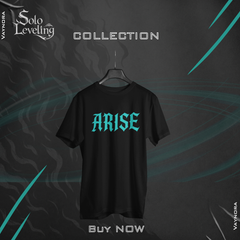 Funny Shadow Knight ARISE T-Shirt – Solo Leveling Anime Graphic Tee, Manga Fan Gift, Cool Otaku Streetwear Shirt gift