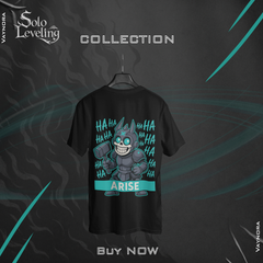 Funny Shadow Knight ARISE T-Shirt – Solo Leveling Anime Graphic Tee, Manga Fan Gift, Cool Otaku Streetwear Shirt gift