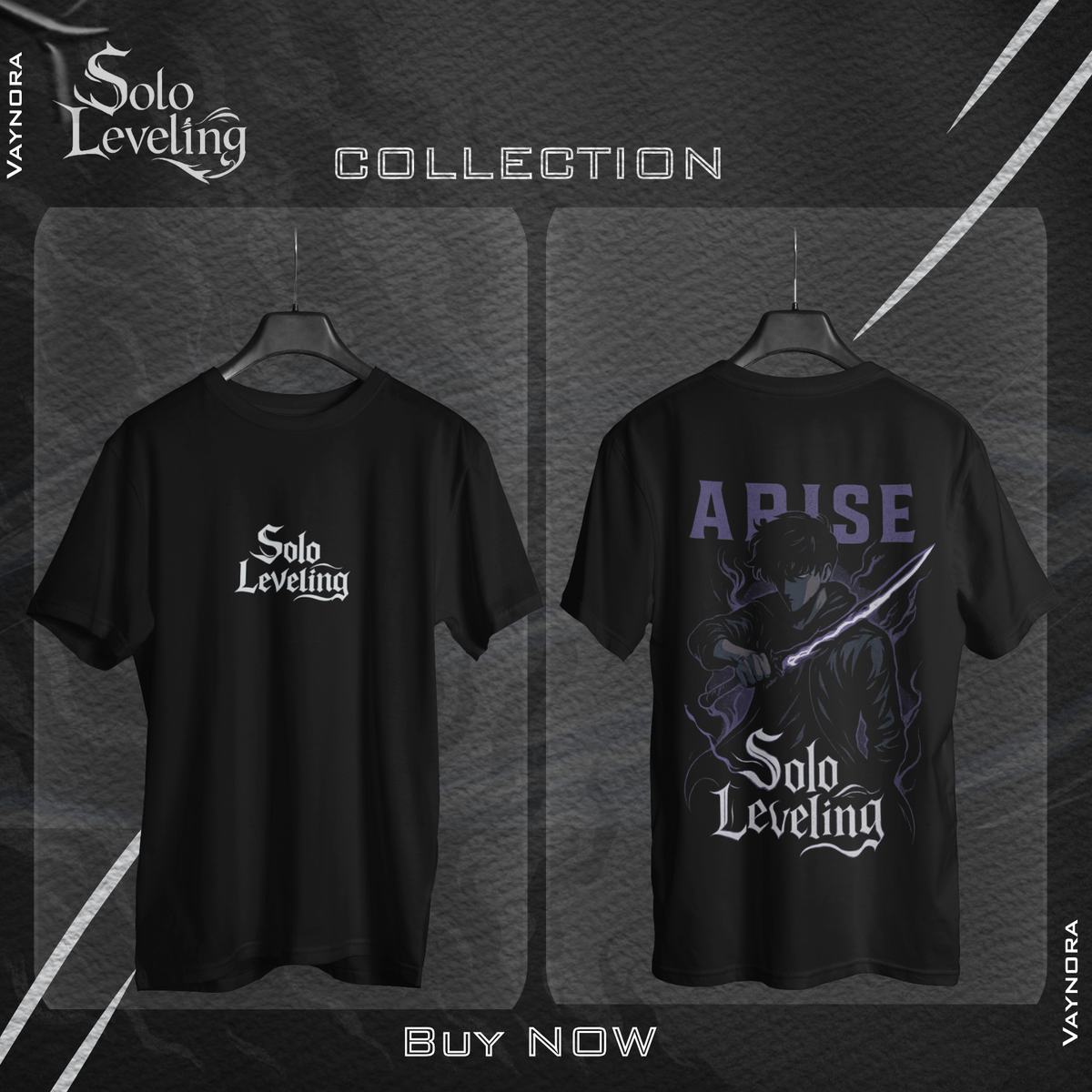 Arise Solo Leveling Anime T-Shirt – Shadow Monarch Inspired Tee | Unisex Graphic Shirt S-4XL