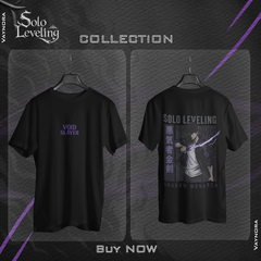 VOID SLAYER Solo Leveling Anime T-Shirt – Shadow Monarch Power Tee gift