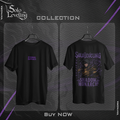 Eternal Darkness Solo Leveling T-Shirt – Shadow Monarch Anime Tee – Dark Fantasy Graphic Shirt gift