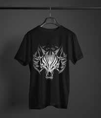 Fenrir Wolf Viking T-Shirt, Black Men’s Tee, Norse Mythology Shirt, Fenrir Design, Viking Wolf Shirt, Sizes S-5XL, Gift Tee